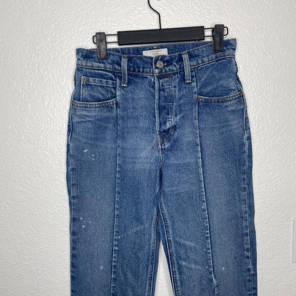 Levis Womens Jeans Size 26 Altered Straight Button Fly Ankle Medium Wash Denim - Picture 9 of 16